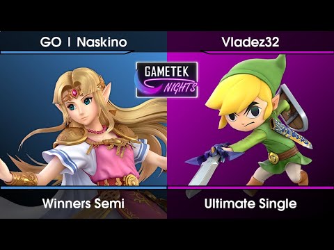 Gametek Night 2023.13 - Naskino (Zelda) Vs. Vladez32 (Toon Link) SSBU Ultimate Tournament