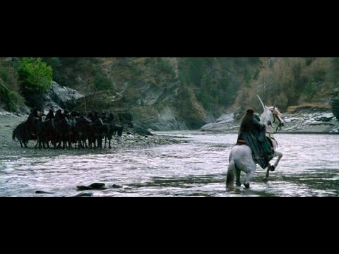 All Arwen and Aragorn moments | LOTR Fellowship Of The Rings