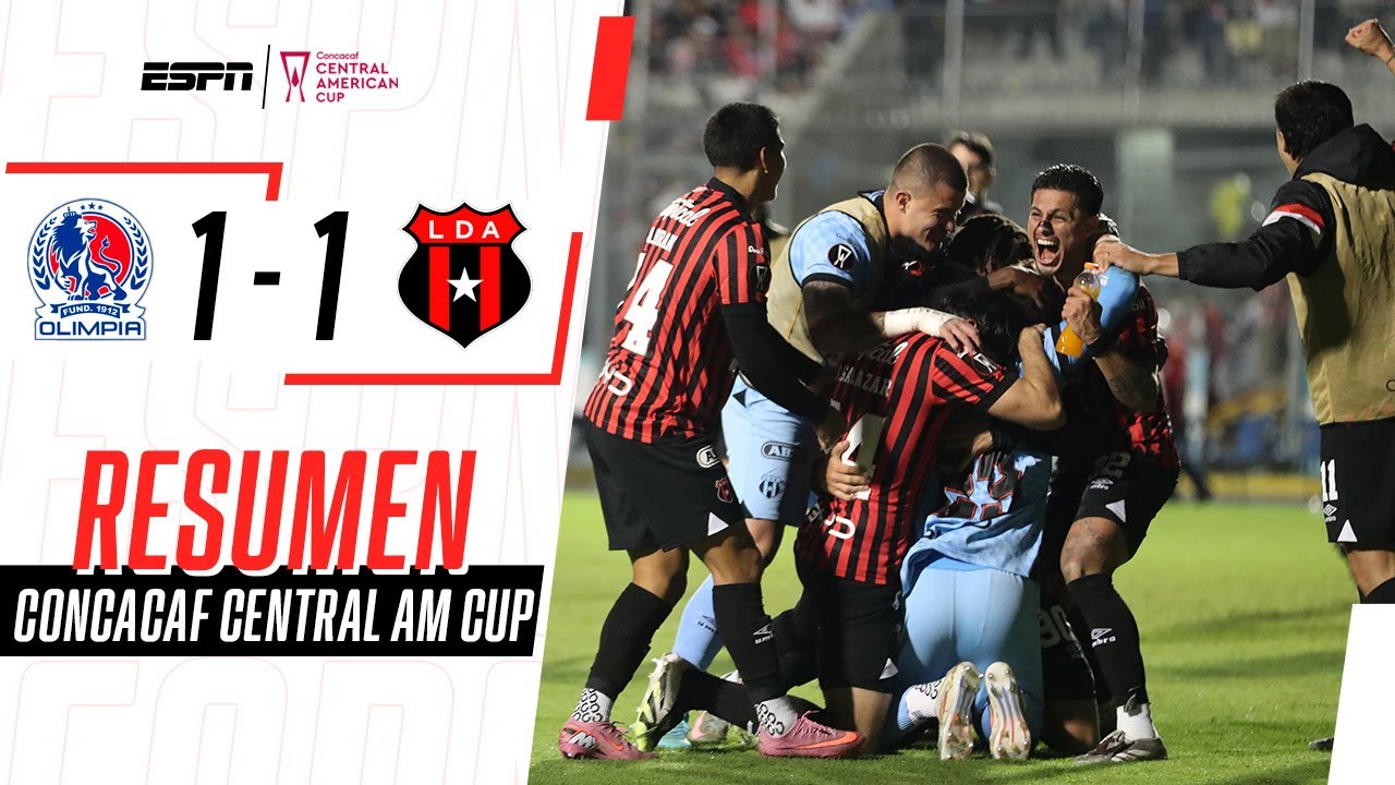 OLIMPIA ERRÓ TODOS LOS PENALES Y LDA FESTEJÓ EN LAS SEMIFINALES | Olimpia 1-1 Alajuelense | RESUMEN