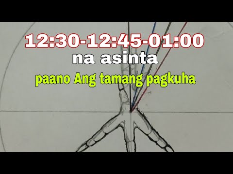 Watch the illustration/Pagkuha ng tamang asinta  sa isang manok 12:00-12:30-12:45-01:00