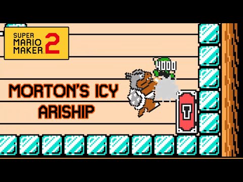 [SMM2 UPDATE 3.0] mberwine - Morton's Icy Airship