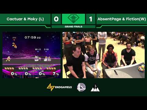 EC7: Grand Finals - Cactuar & Mokey vs. AbsentPage & Fiction - SSBM Doubles