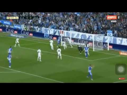 Deportivo alaves vs real madrid 2018 score 1 : 0