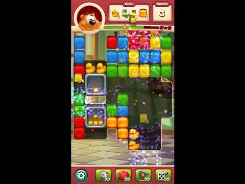 Toon Blast Level 7434 - NO BOOSTERS 🐻🐺🐱 | SKILLGAMING ✔️