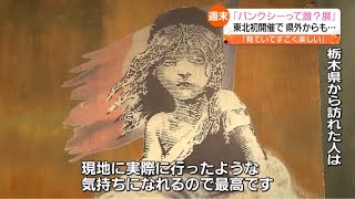 【バンクシーって誰？展】「世界中の作品が福島県に集められている」東北初開催。県外からの来場者も