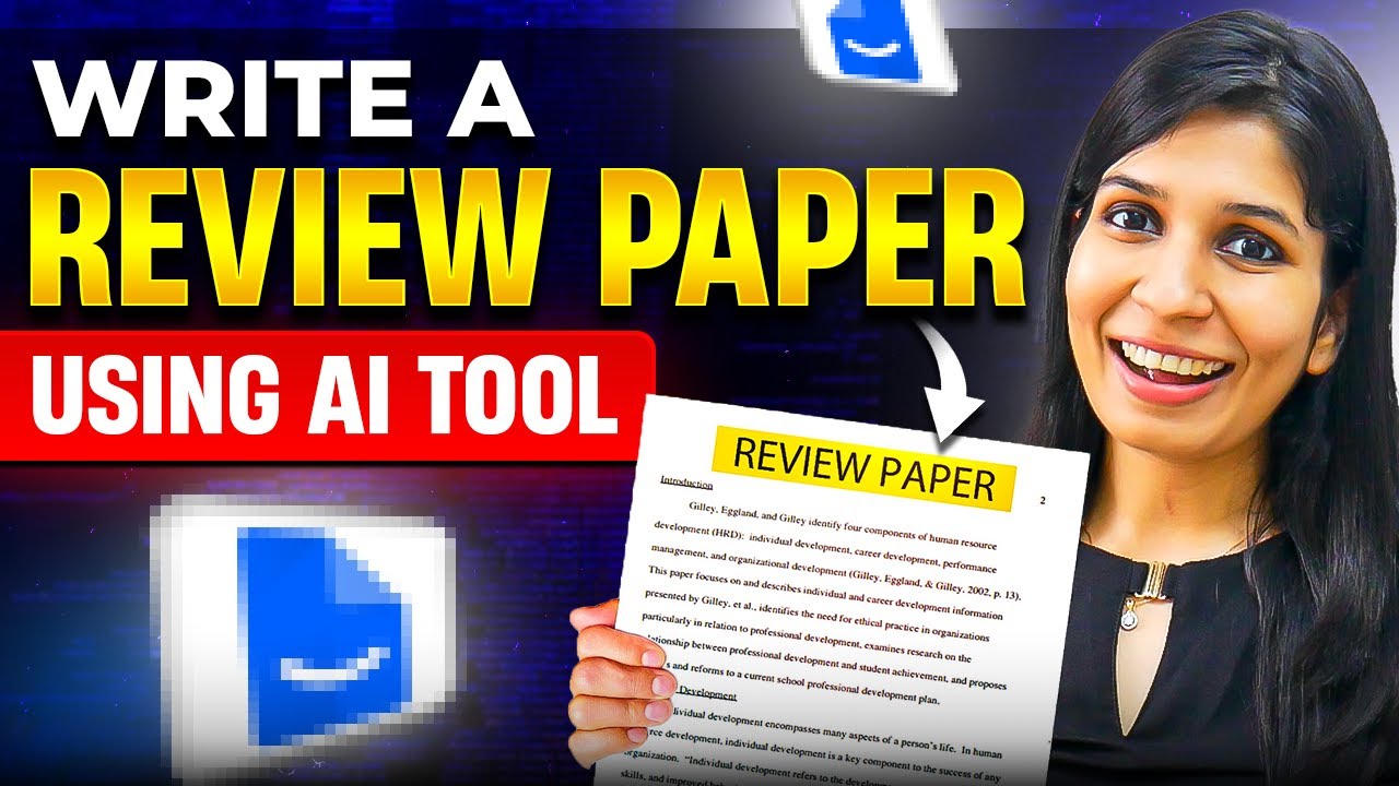 How to write a Review Paper with AI Tool! 🔥Step-by-step process to write review article