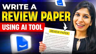 How to write a Review Paper with AI Tool! 🔥Step-by-step process to write review article