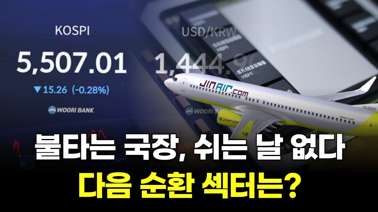 불타는 국장, 쉬는 날 없다! 다음 순환 섹터는?