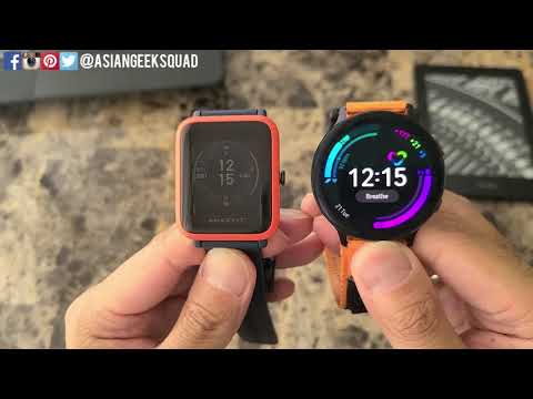 Day 1 - Amazfit Bip S - Navigation, Watch Face, and Sleep Tracking