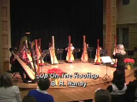 The Northwest Harp Ensemble - Christmas Medley