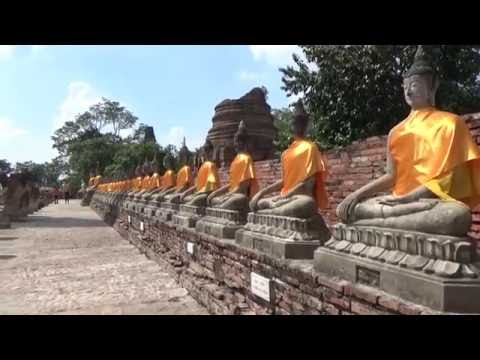 曼谷大城王国Ayutthaya世界级文化遗产