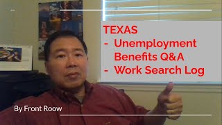 2.  Texas Unemployment Benefits - Work Search Log