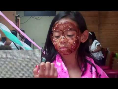 Amera's 10th birthday spa party