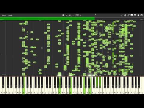 [MIDI Illusion] Rasputin (Funk overlaod), but  it's converted into MIDI and played on Synthesia
