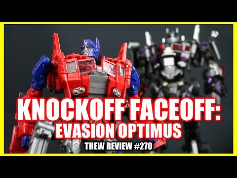 Knockoff Faceoff: AoE Evasion Mode Optimus Prime | Thew's Awesome Transformers Reviews 270