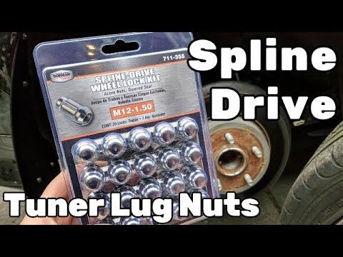 Spline Drive Tuner Lug Nuts: Dorman Better Than Gorilla Lugs, Muteki, JDMSpeed
