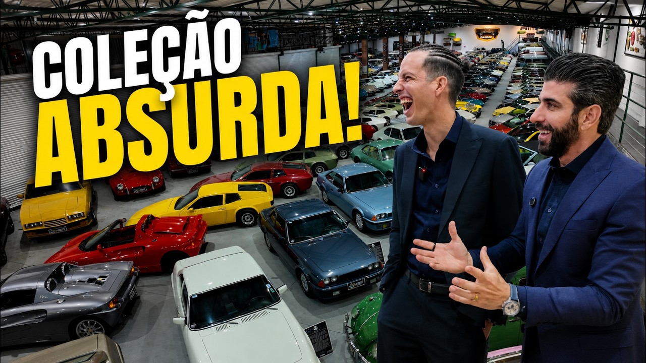 MAIS DE 200 CARROS NACIONAIS EM UMA COLEÇÃO PARTICULAR! @TCARIMPORTS