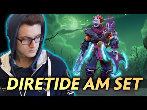 Miracle NEW ANIME Diretide Antimage set — hard game vs Crystallize PA