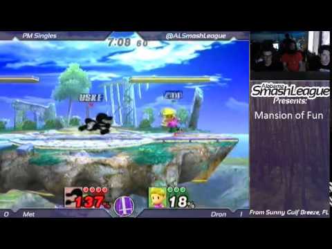 Smash(ed) at the McMansion 5 - Met (G&W) vs Dron (Lucas) - Project M