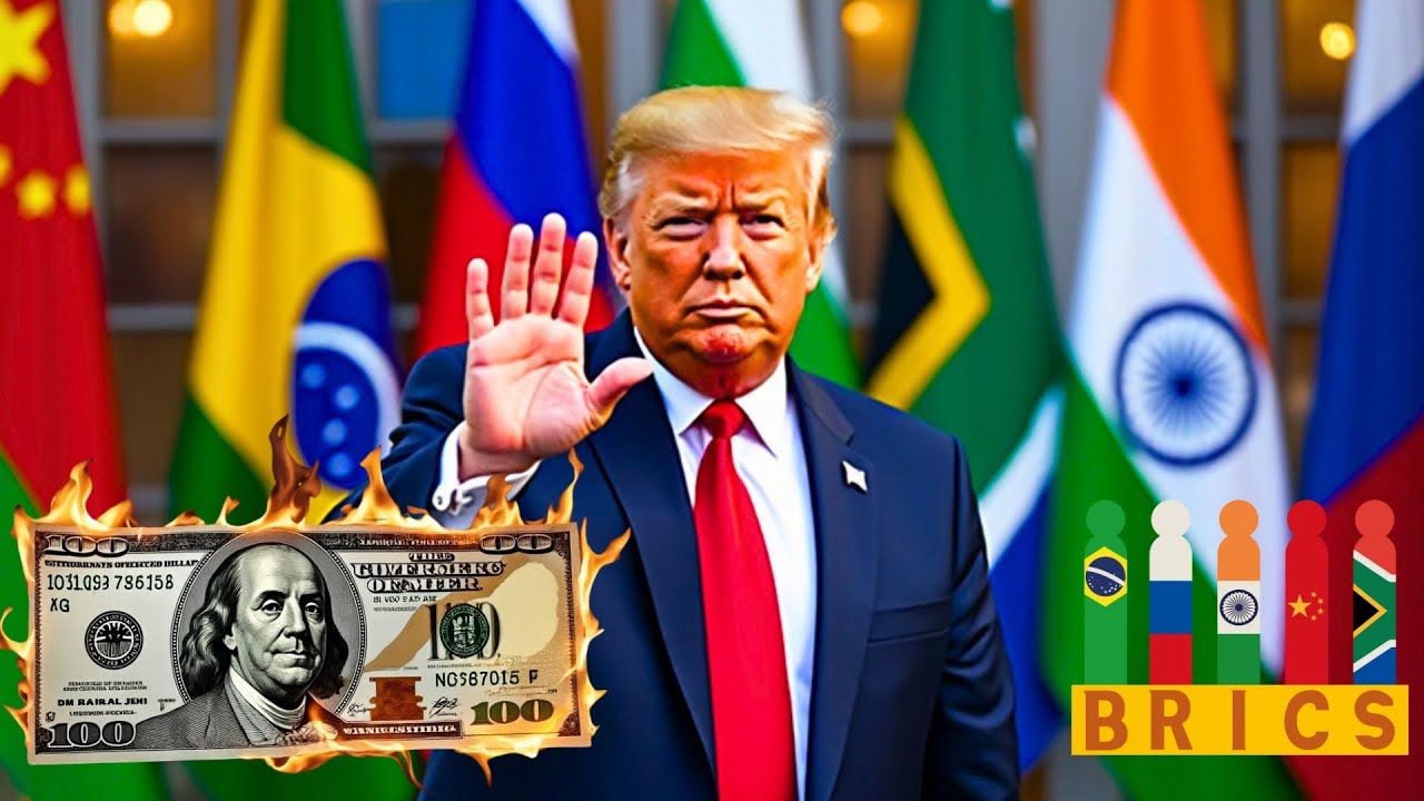 246 - TRUMP quer PUNIR Países que Queiram ABANDONAR o DÓLAR (o que NINGUÉM Está Falando)