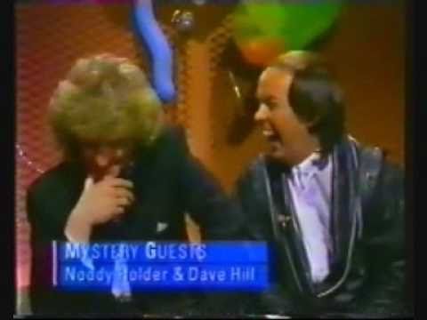 Noddy Holder & Dave Hill on Juke Box Jury with Crying in the Rain - 1989