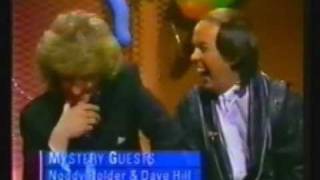 Noddy Holder & Dave Hill on Juke Box Jury with Crying in the Rain - 1989