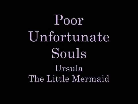 Poor Unfortunate Souls Lyrics