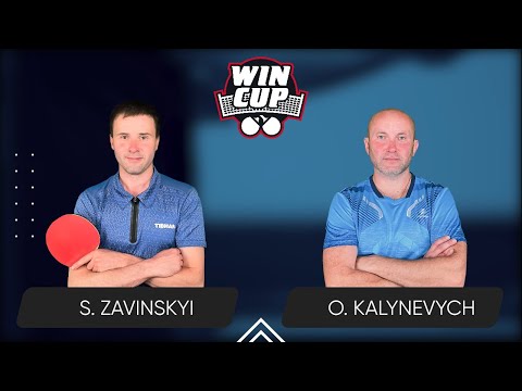 08:00 Serhii Zavinskyi - Oleksandr Kalynevych West 1 WIN CUP 16.03.2024 | TABLE TENNIS WINCUP