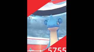 【ポケモンGO】波乗りラプラス2人討伐チャレンジ！カイリキー艦隊【毎朝5分のポケモンGO実況】