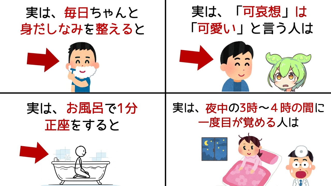 【面白】9割の人が知らない雑学【総集編24】#雑学#豆知識 #日常