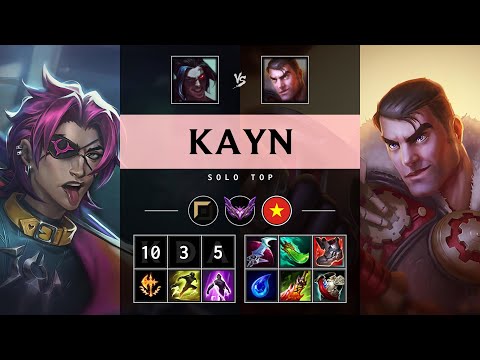 Kayn Top vs Jayce - VN Master Patch 25.14