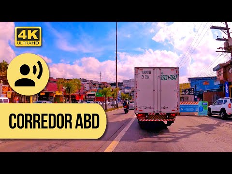 Dirigindo pelo corredor ABD e 4 cidades (com narração)  ⁴ᵏ⁶⁰ #171