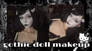 Download lagu Gothic doll makeup ࣪ ִֶָ☾. mp3 Download lagu Gothic doll makeup ࣪ ִֶָ☾. mp3