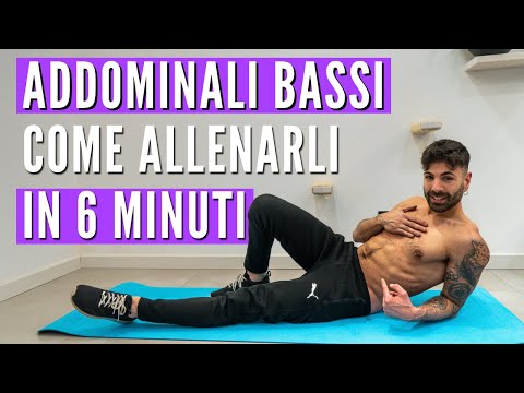 ADDOMINALI BASSI A CASA - Brucia la parte bassa della pancia in 6 MINUTI🔥 - Marco Ruggirello