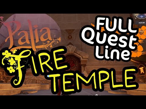 Palia New Fire Temple Full Quest Line All Puzzles!