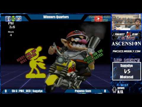 "Ascension 10/1/16" - Sugydye (G&W) v. Matasd/Pajama Sam (Wario) - Winners Quarters