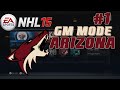 NHL 15: GM Mode Commentary - Arizona ep. 1 ...