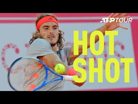 Hot Shot: Tsitsipas Rips Laser Return In Estoril 2019
