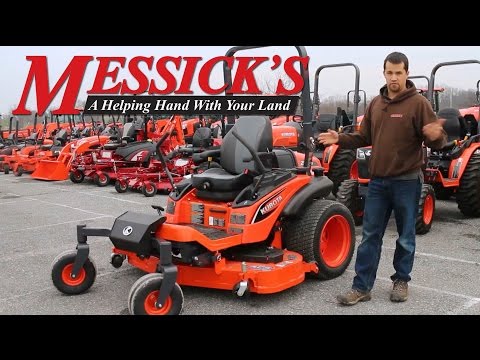 Kubota ZD1211 Diesel Zero Turn Overview by Messicks.