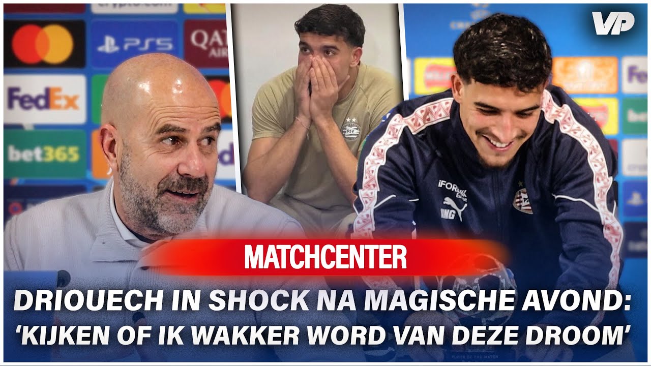 Magische avond voor PSV: 'Kijken of ik wakker word van deze droom'