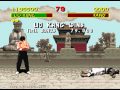Mortal Kombat 1992 SNES Liu Kang Fatality