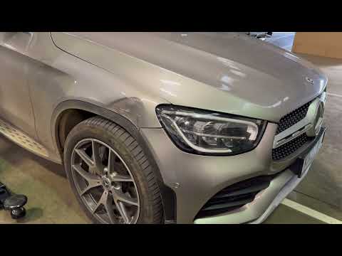 Mercedes GLC How to remove Front Wing / Front Fender
