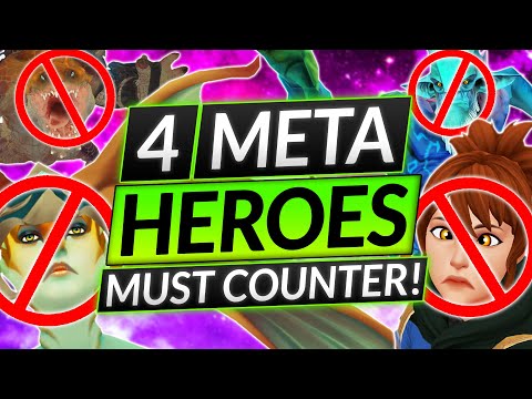 4 INSANE META COUNTERS - EASY COUNTER PICKS for FREE MMR - Dota 2 Guide