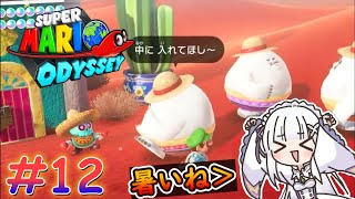 前回難関コースやった分、今日はムーン大量にゲットするの旅【スーパーマリオ　オデッセイ】＃１２