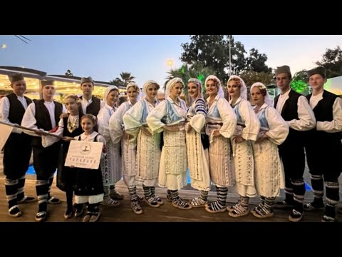 Folklorni ansambl "Čarapani"- prvo mesto za koreografiju i prvo mesto u ukupnom plasmanu u Turskoj