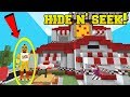 Minecraft FIVE NIGHTS AT FREDDY S HIDE AND SEEK Morph Hide And Seek Modded Mini Game