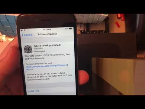 iOS 12 beta 8 released what’s new (build number 16A5357b)