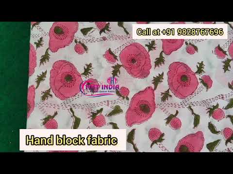 Meera Handicrafts Hand Block Printed Stole