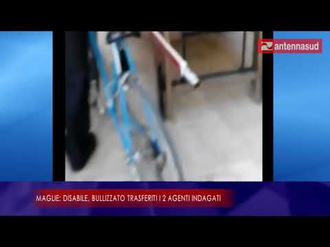 29 maggio 2019 - Maglie: disabile, bullizzato trasferiti i 2 agenti indagati