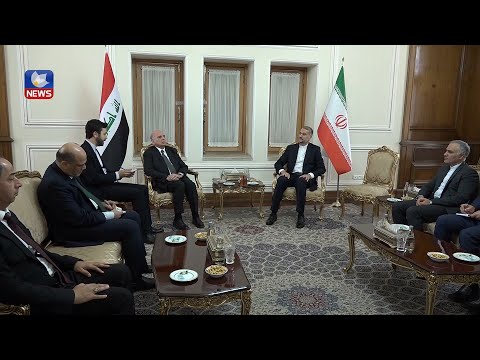 سەیری ڤیدیۆکە بکەن .. بەمەبەستی جێبەجێکردنی رێککەوتنی ئەمنی نێوانیان، وەزیری دەرەوەی عێراق و ئێران لە تاران کۆبوونەوە